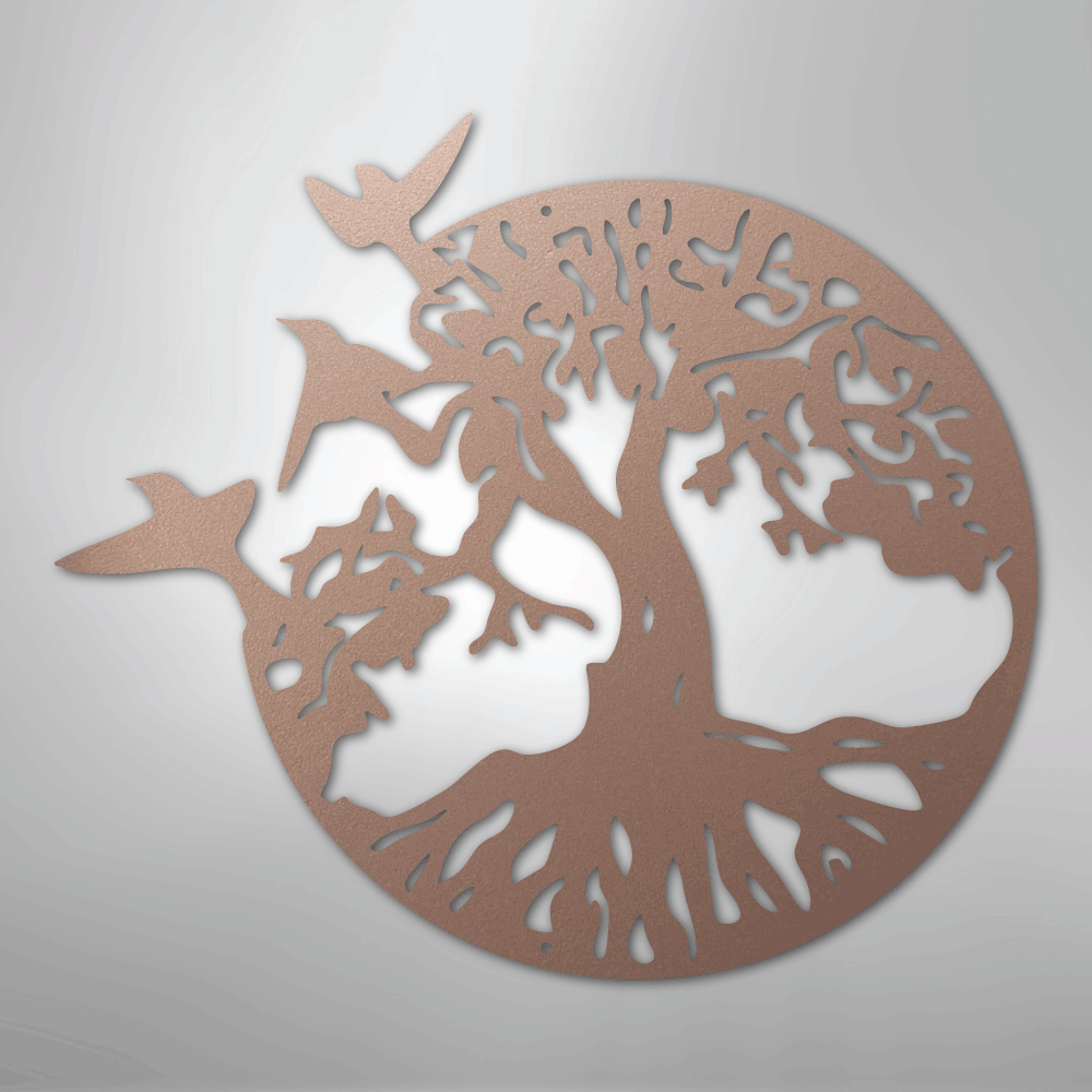 Take Flight Tree - Steel Sign