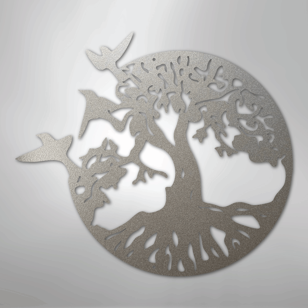 Take Flight Tree - Steel Sign