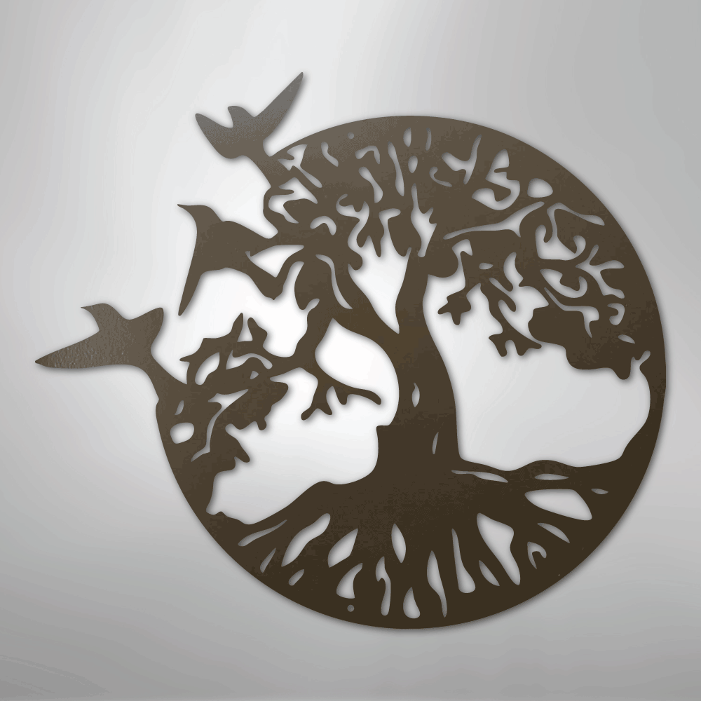 Take Flight Tree - Steel Sign