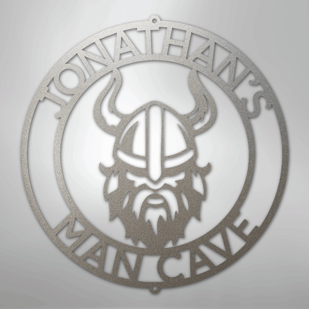 Viking Ring Monogram - Steel Sign