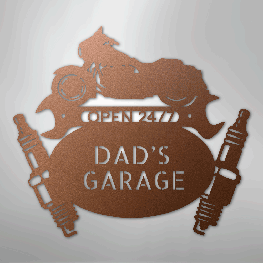 Street Glide Mechanic Monogram - Steel Sign