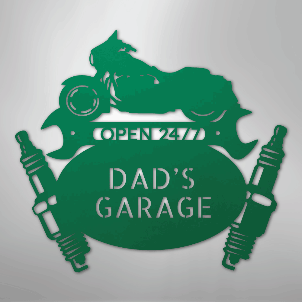 Street Glide Mechanic Monogram - Steel Sign
