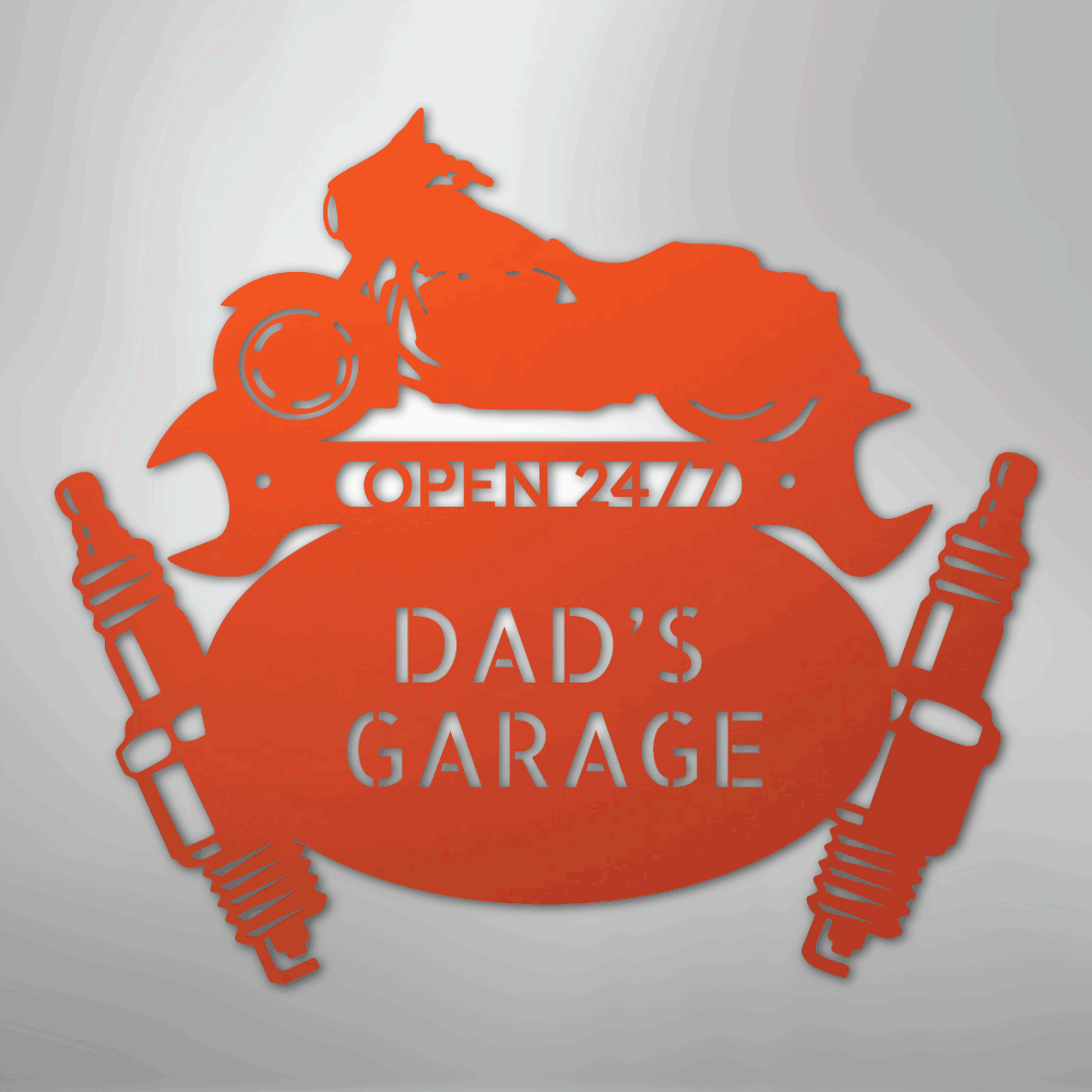 Street Glide Mechanic Monogram - Steel Sign