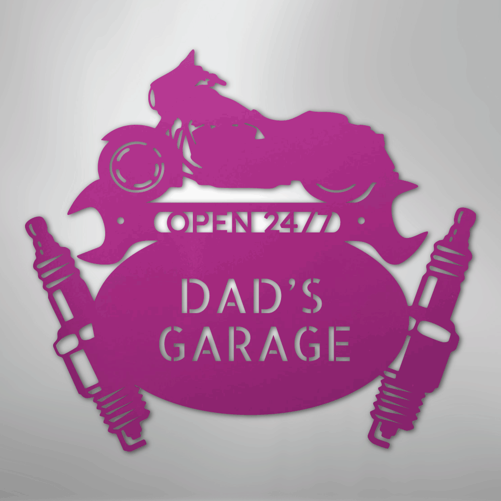 Street Glide Mechanic Monogram - Steel Sign