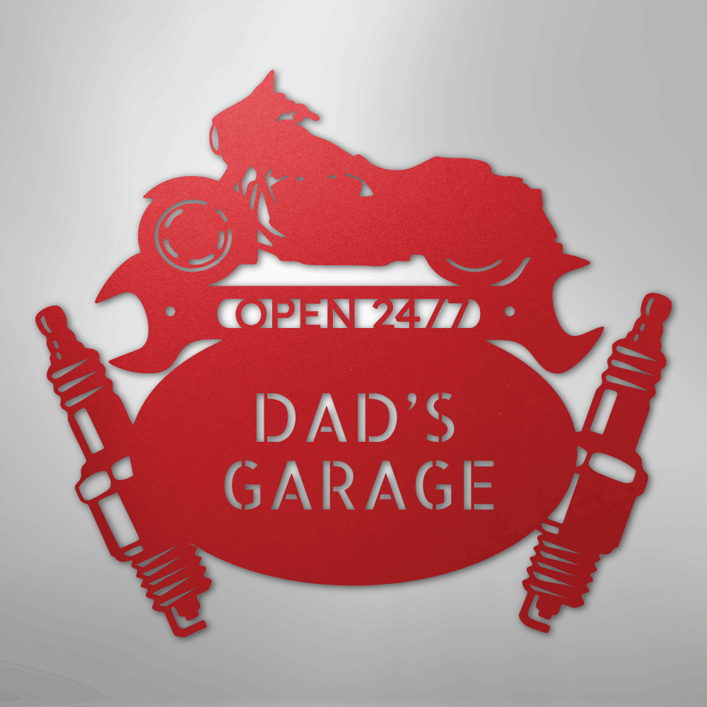 Street Glide Mechanic Monogram - Steel Sign