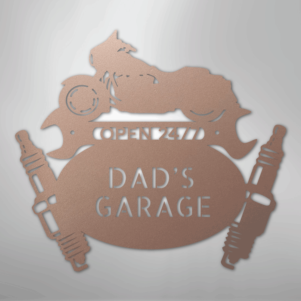 Street Glide Mechanic Monogram - Steel Sign