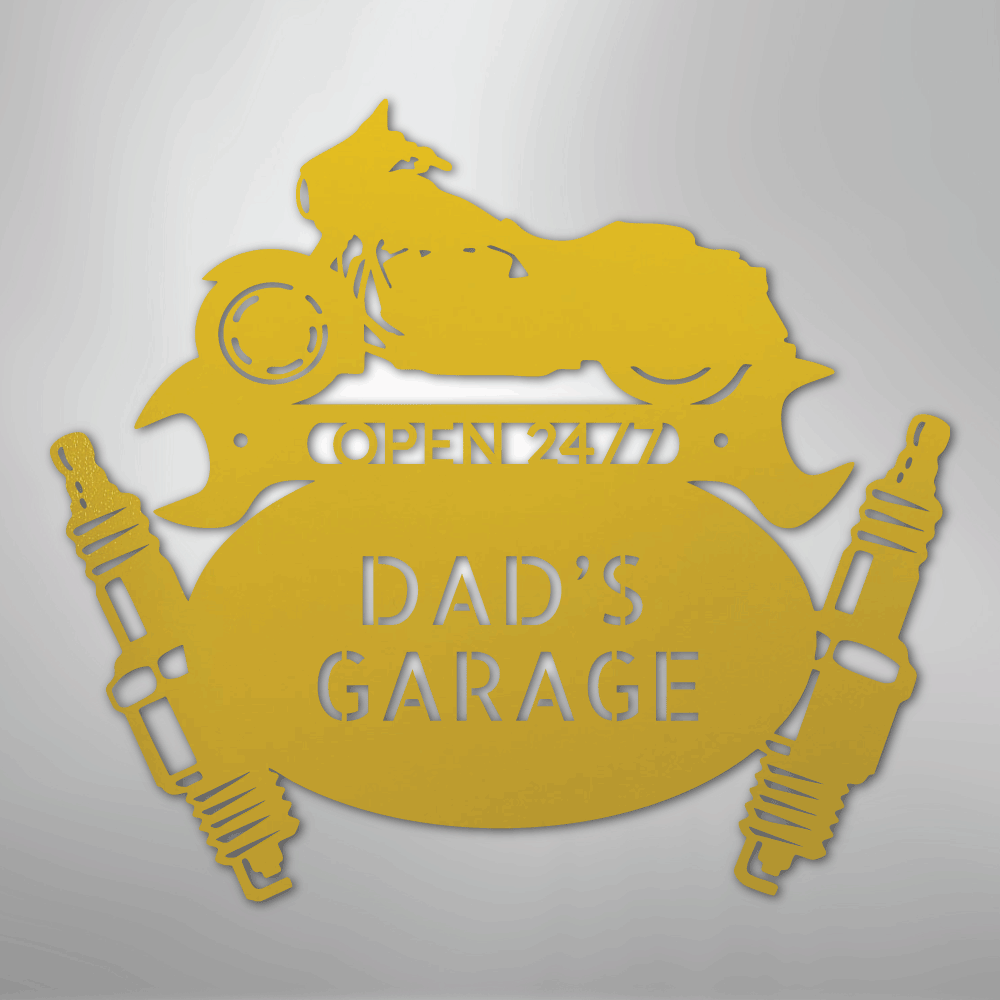 Street Glide Mechanic Monogram - Steel Sign