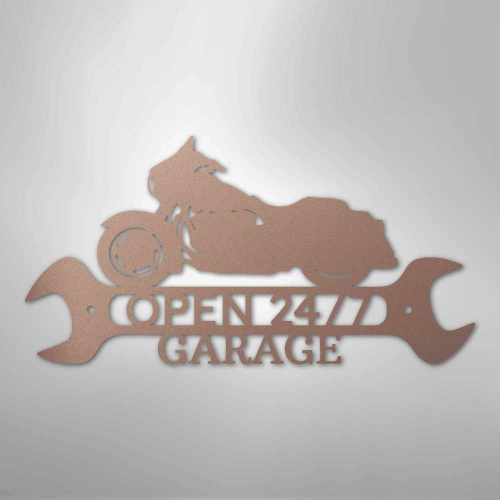 Street Glide Shop Monogram - Steel Sign