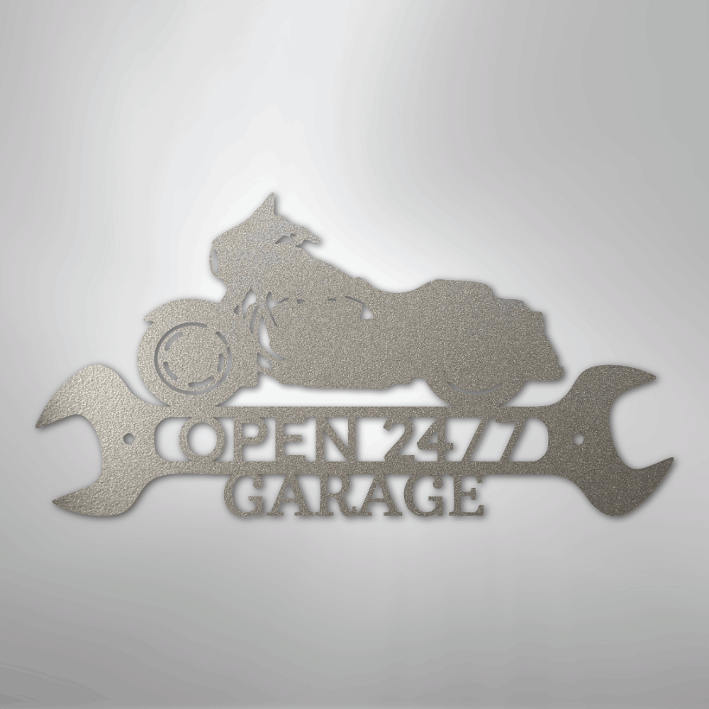 Street Glide Shop Monogram - Steel Sign