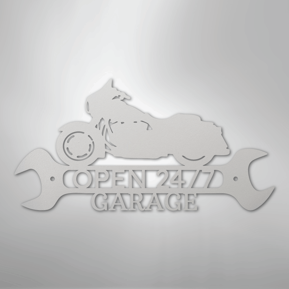 Street Glide Shop Monogram - Steel Sign