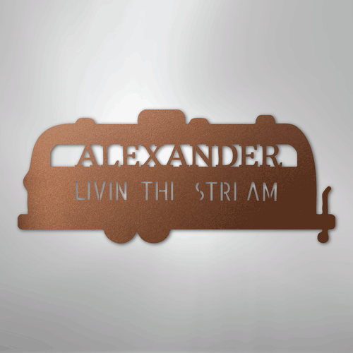 Airstream Monogram - Steel Sign