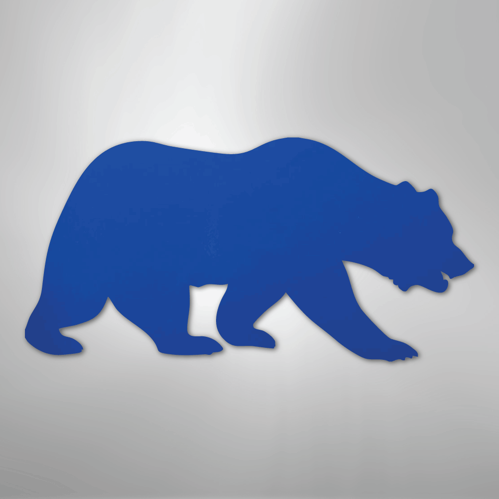 Grizzly Bear - Steel Sign