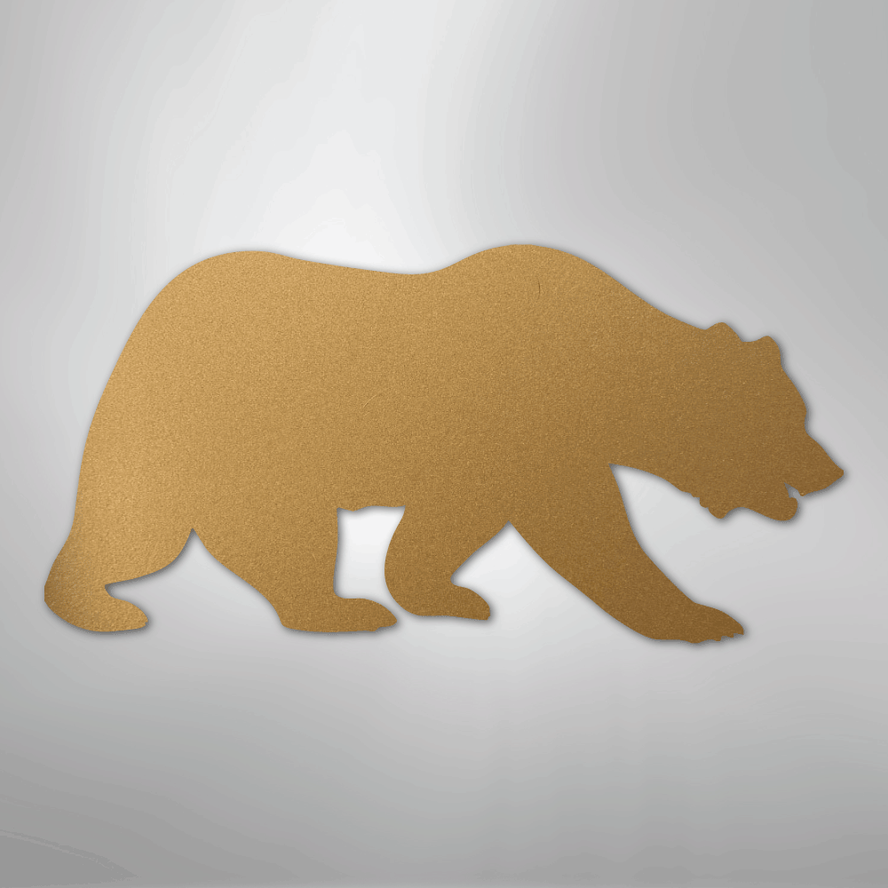 Grizzly Bear - Steel Sign