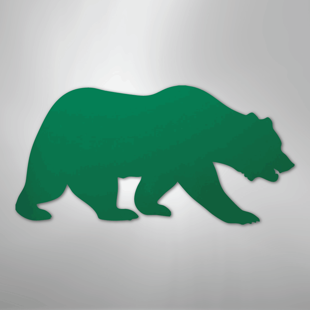 Grizzly Bear - Steel Sign