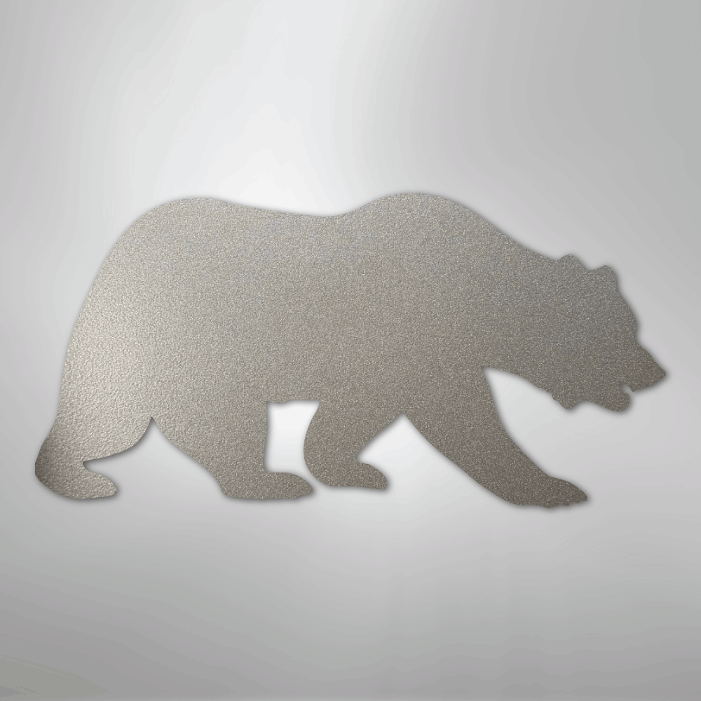 Grizzly Bear - Steel Sign