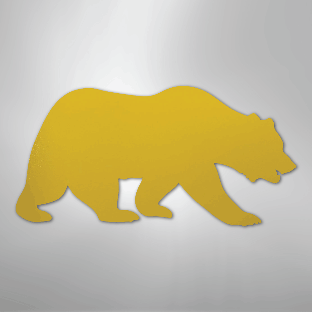 Grizzly Bear - Steel Sign