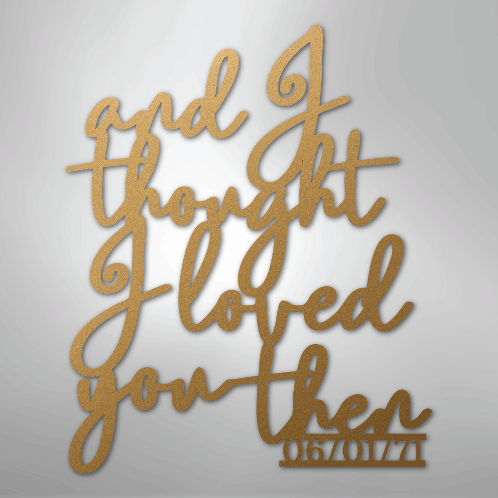 Ever Growing Love - Steel Sign