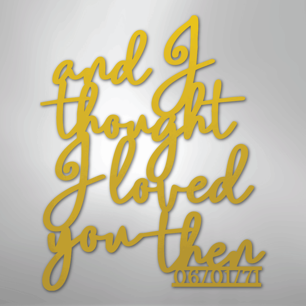 Ever Growing Love - Steel Sign