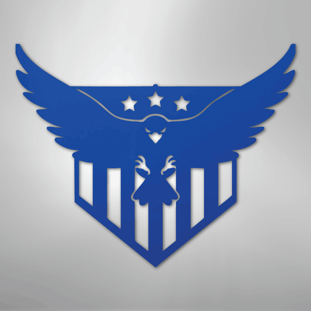Swooping Eagle - Steel Sign