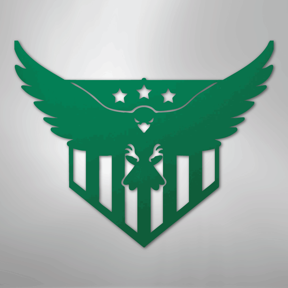 Swooping Eagle - Steel Sign