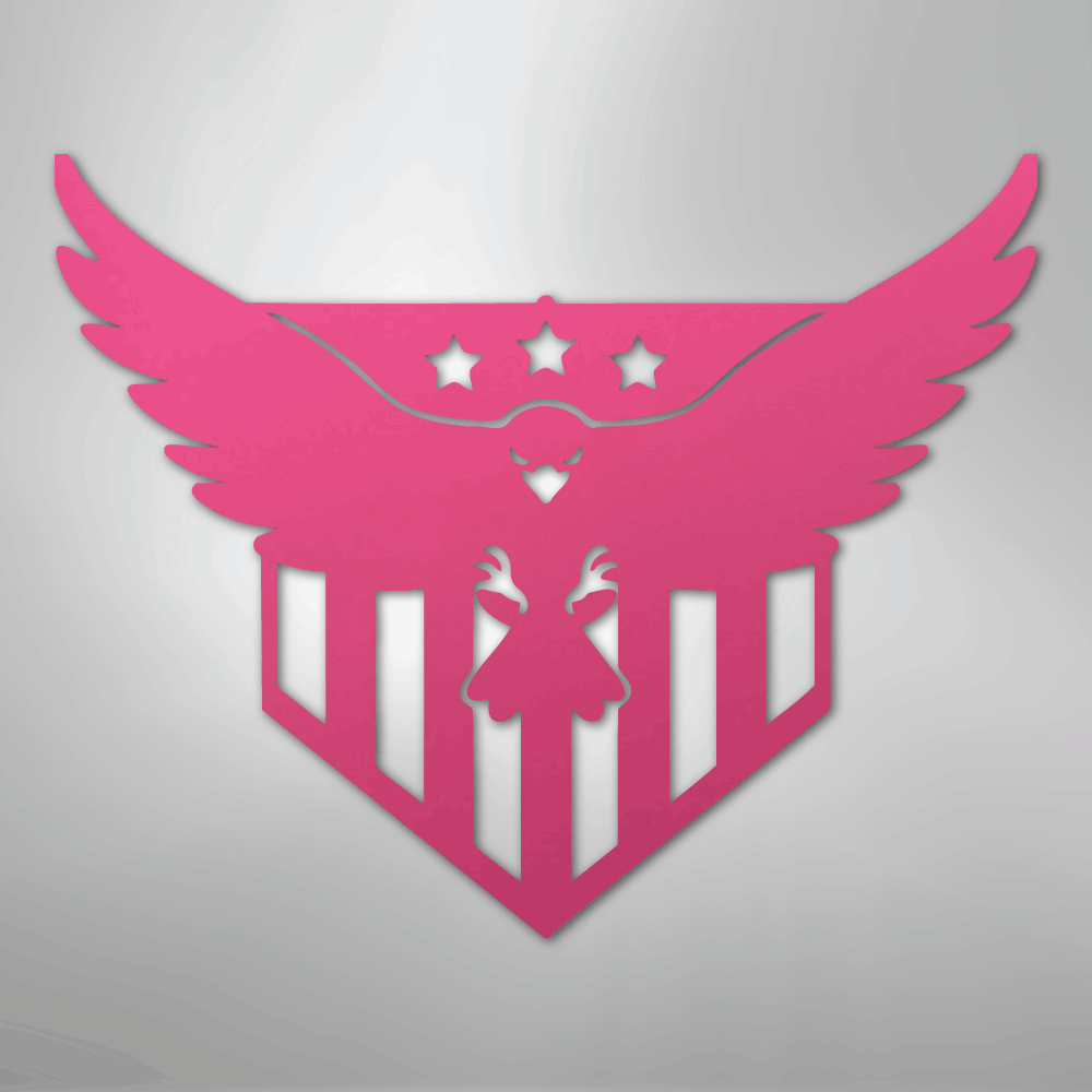 Swooping Eagle - Steel Sign