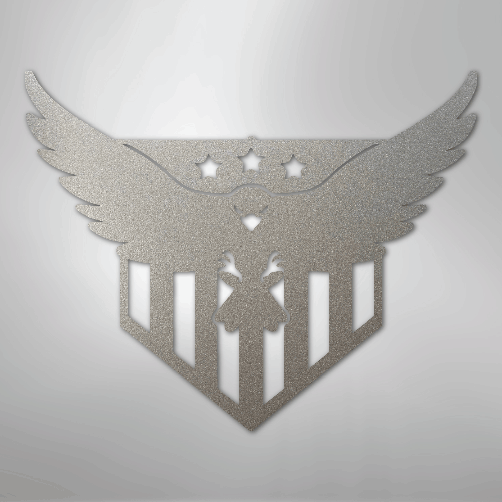 Swooping Eagle - Steel Sign
