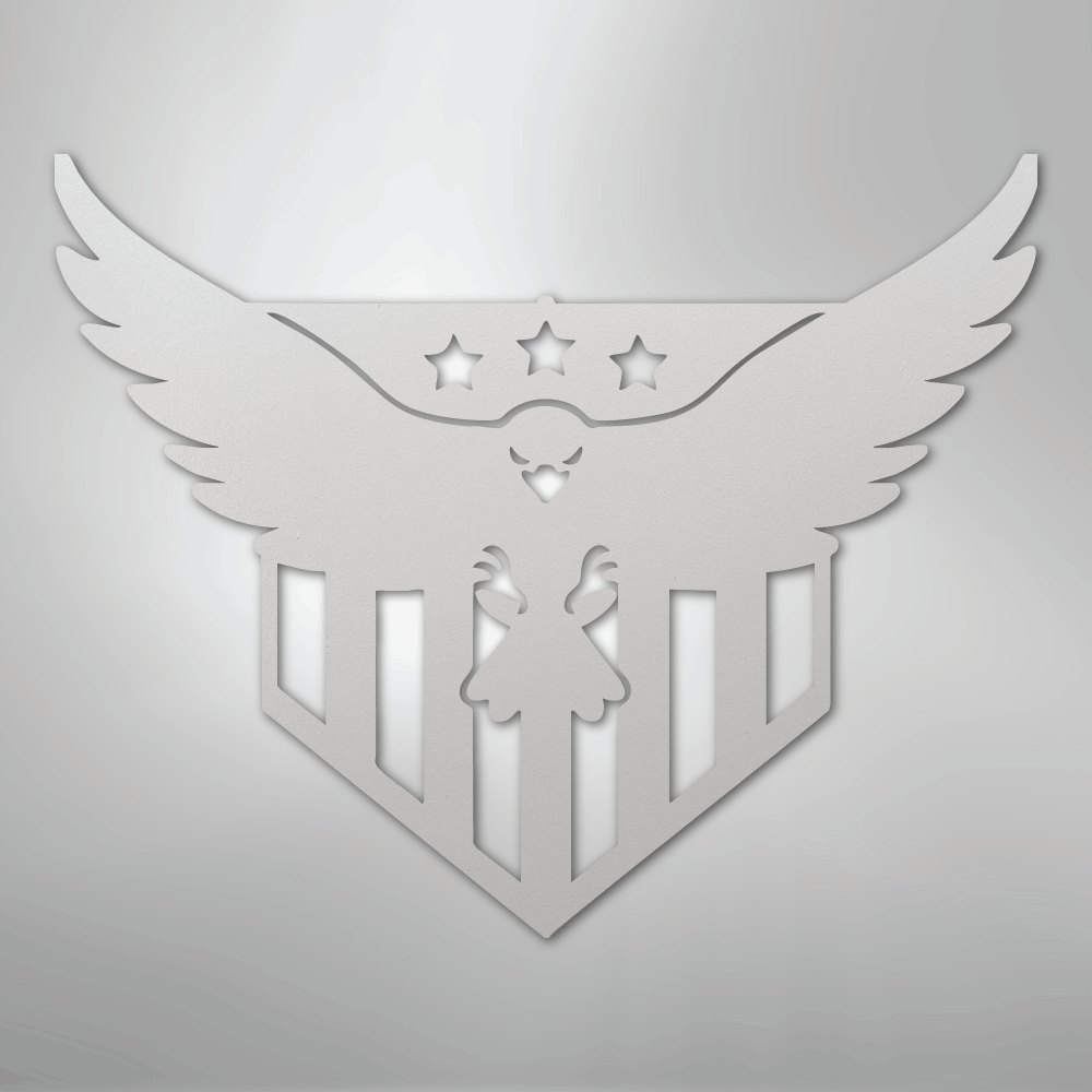Swooping Eagle - Steel Sign