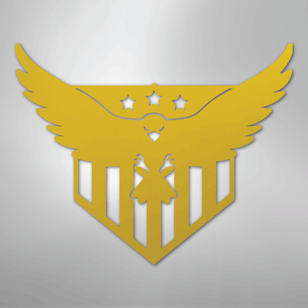 Swooping Eagle - Steel Sign
