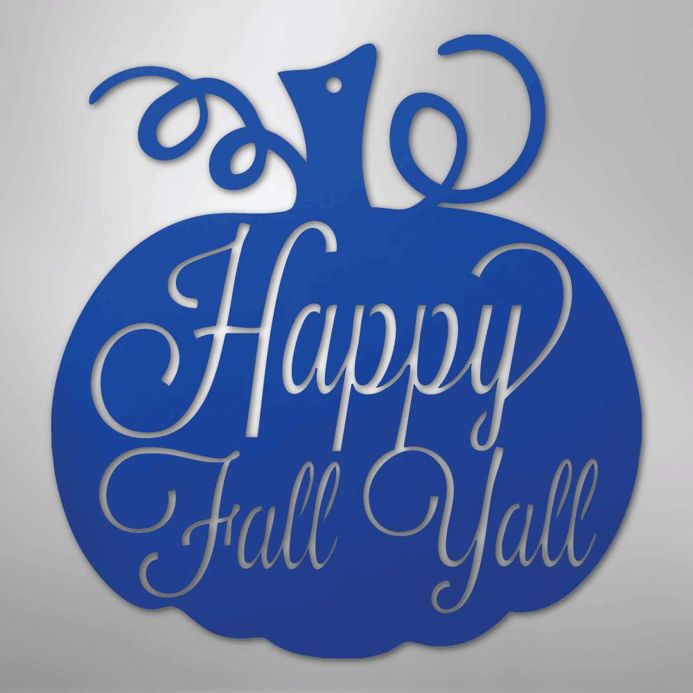 Fall Pumpkin - Steel Sign