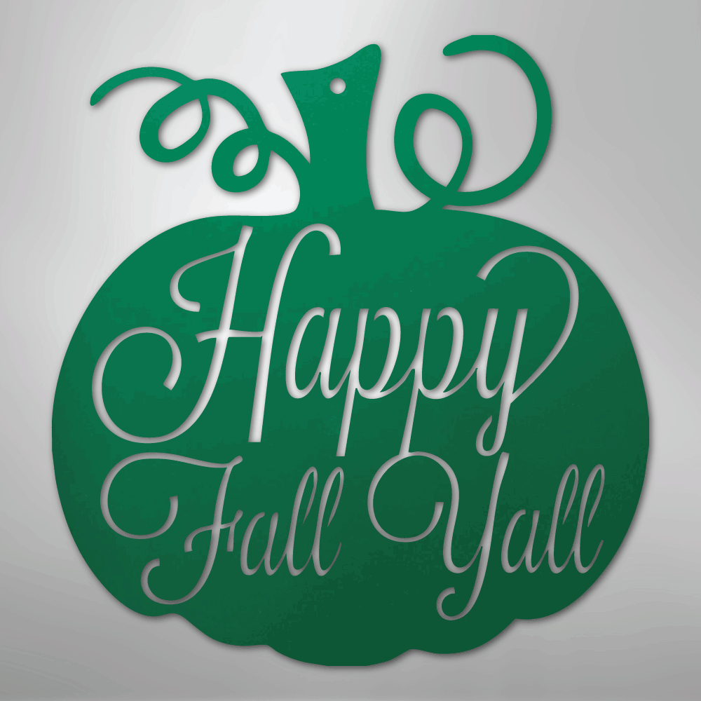 Fall Pumpkin - Steel Sign