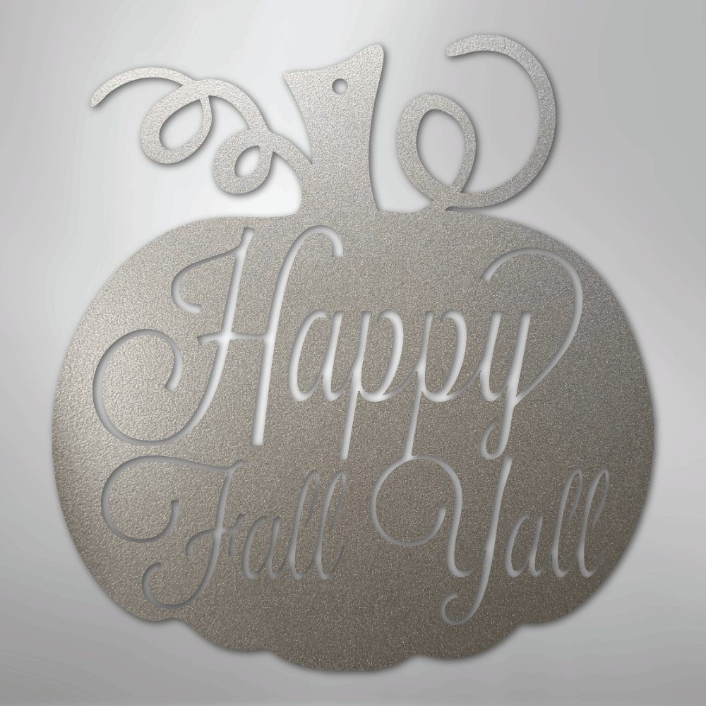 Fall Pumpkin - Steel Sign