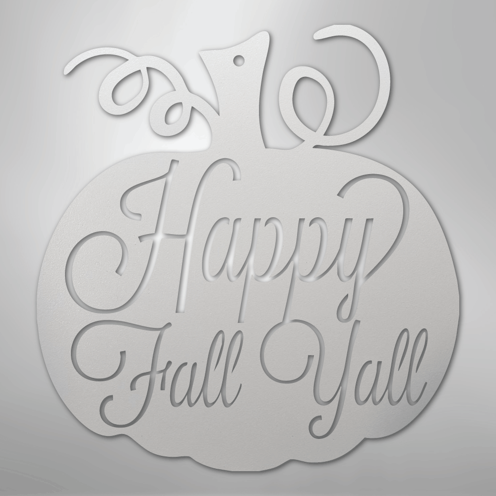 Fall Pumpkin - Steel Sign