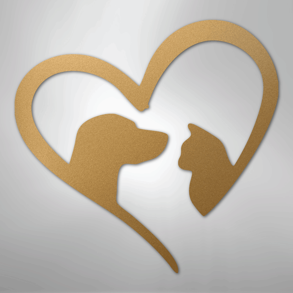 Pet Love - Steel sign