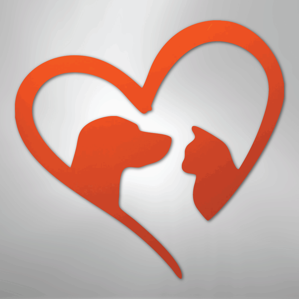 Pet Love - Steel sign