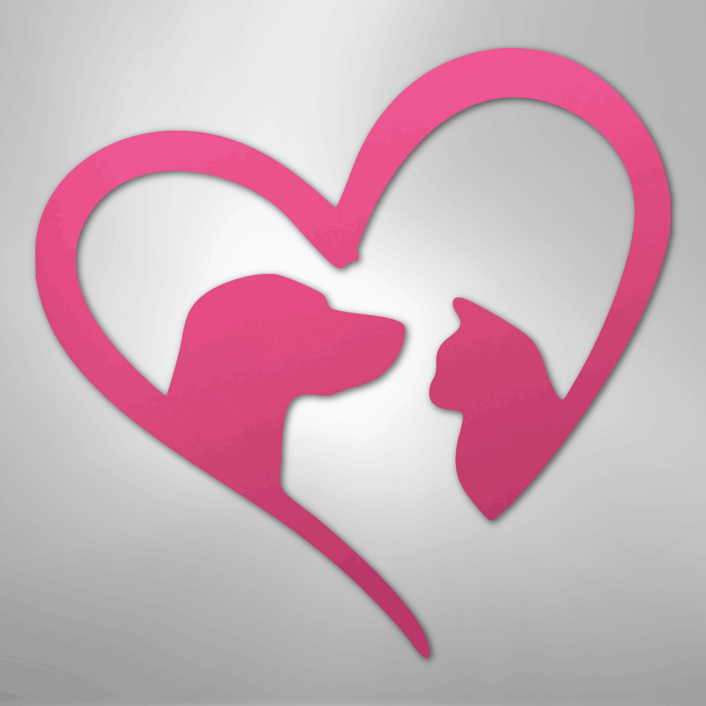 Pet Love - Steel sign