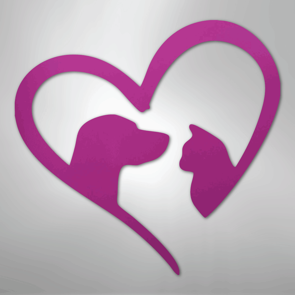 Pet Love - Steel sign