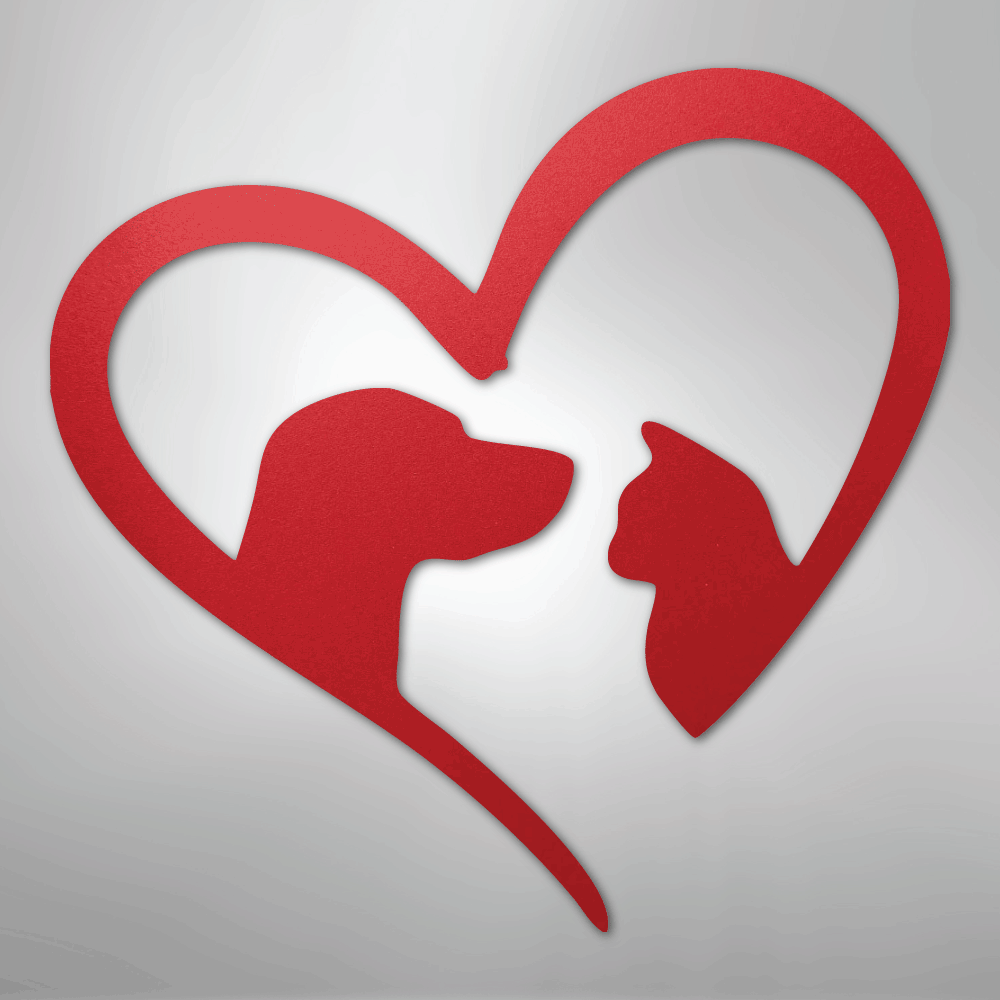 Pet Love - Steel sign