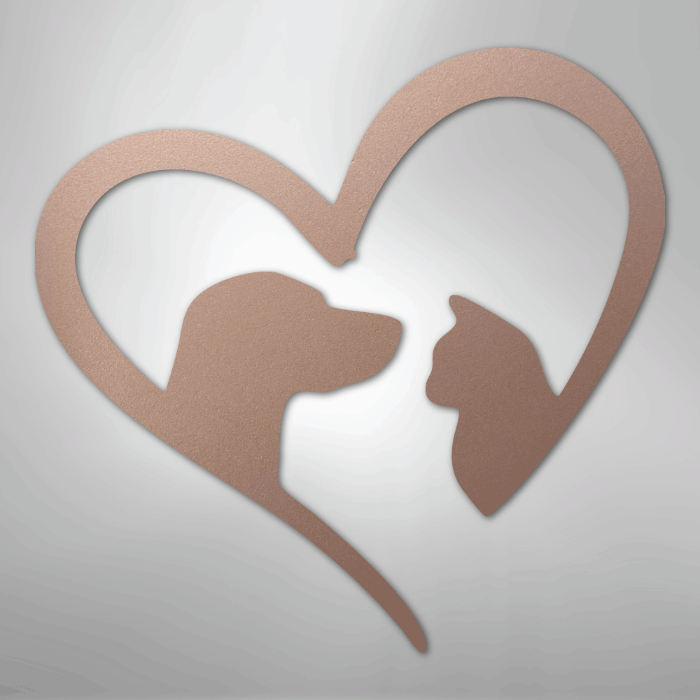 Pet Love - Steel sign