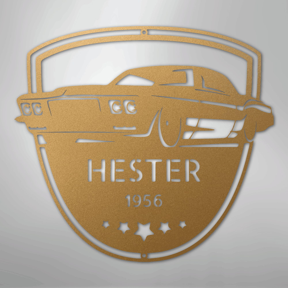 Restoration Master Monogram - Steel Sign