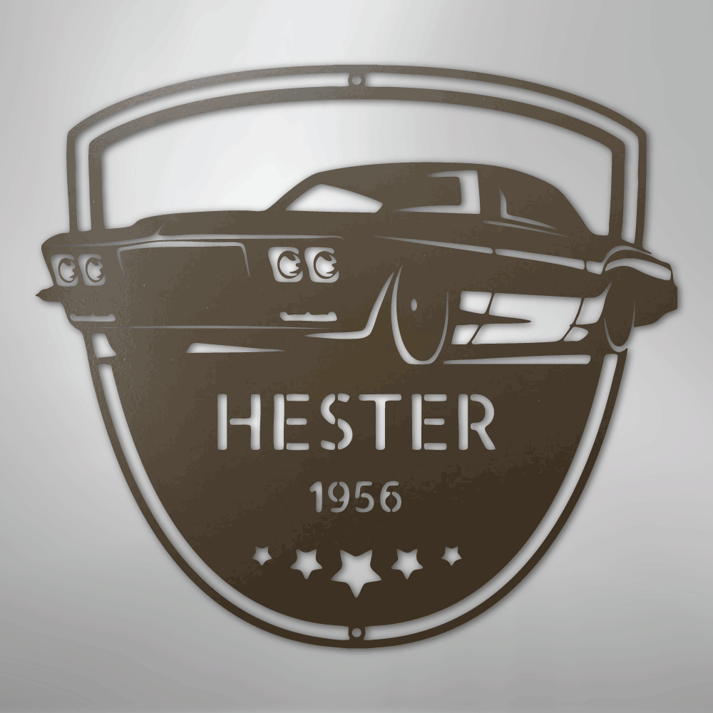 Restoration Master Monogram - Steel Sign