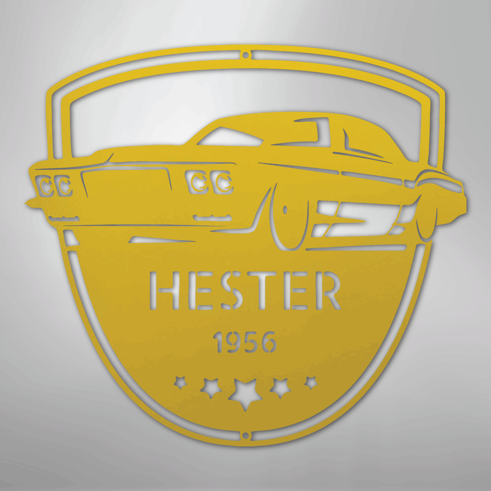 Restoration Master Monogram - Steel Sign