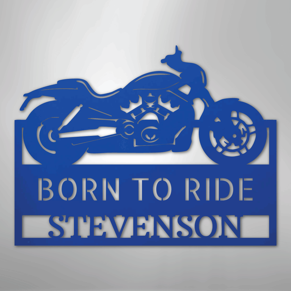 Cruiser Workshop Monogram - Steel Sign