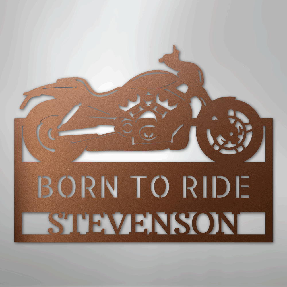 Cruiser Workshop Monogram - Steel Sign