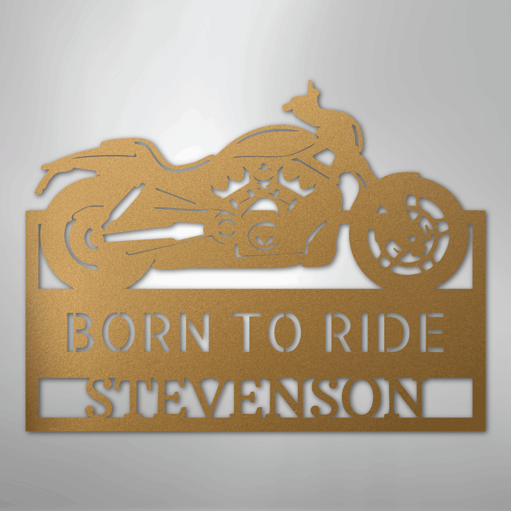 Cruiser Workshop Monogram - Steel Sign