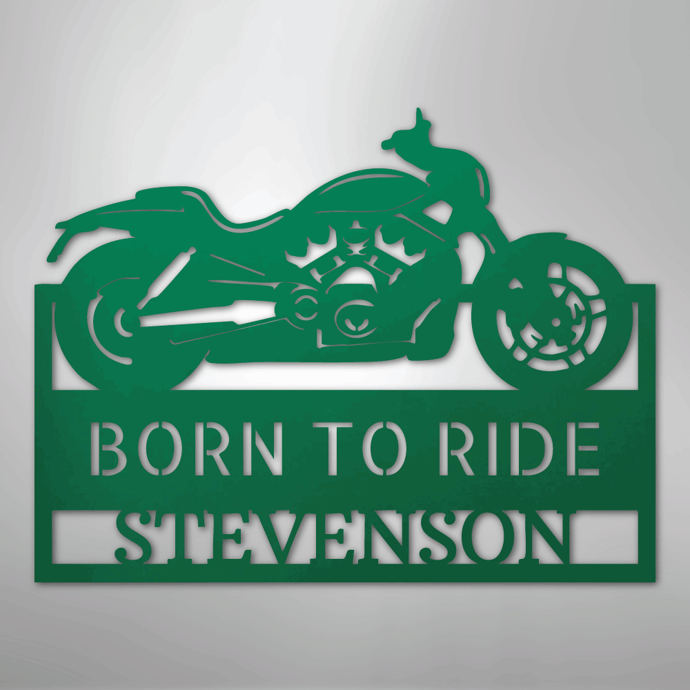 Cruiser Workshop Monogram - Steel Sign