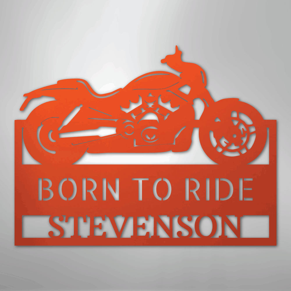 Cruiser Workshop Monogram - Steel Sign