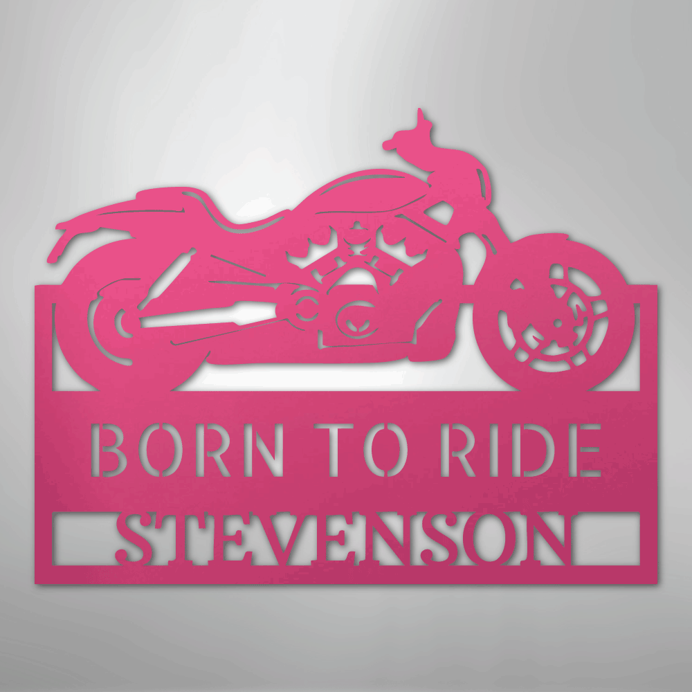 Cruiser Workshop Monogram - Steel Sign