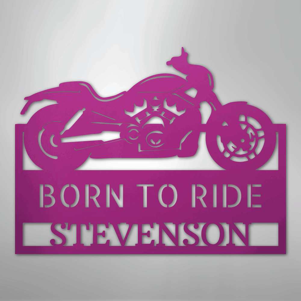 Cruiser Workshop Monogram - Steel Sign