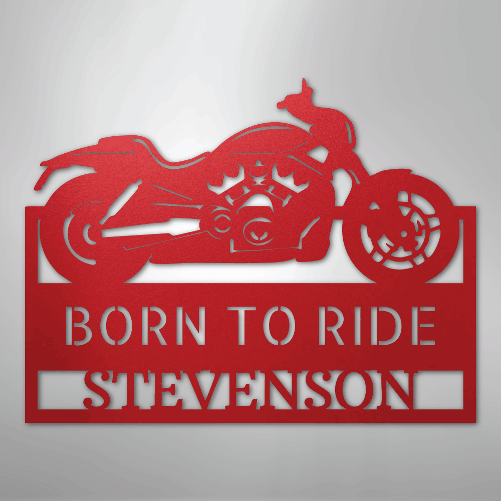 Cruiser Workshop Monogram - Steel Sign