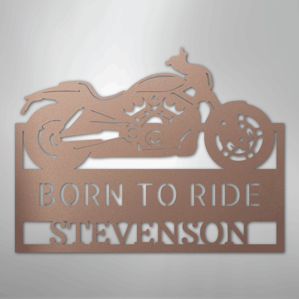 Cruiser Workshop Monogram - Steel Sign